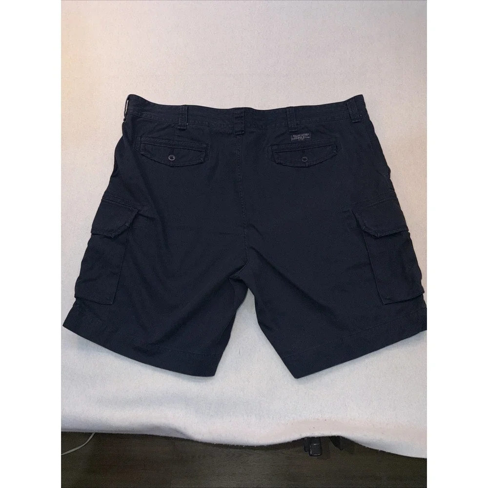 Polo Ralph Lauren Shorts Mens 50 x 10 Navy Polo Chino Cargo Pocket Casual Twill‎